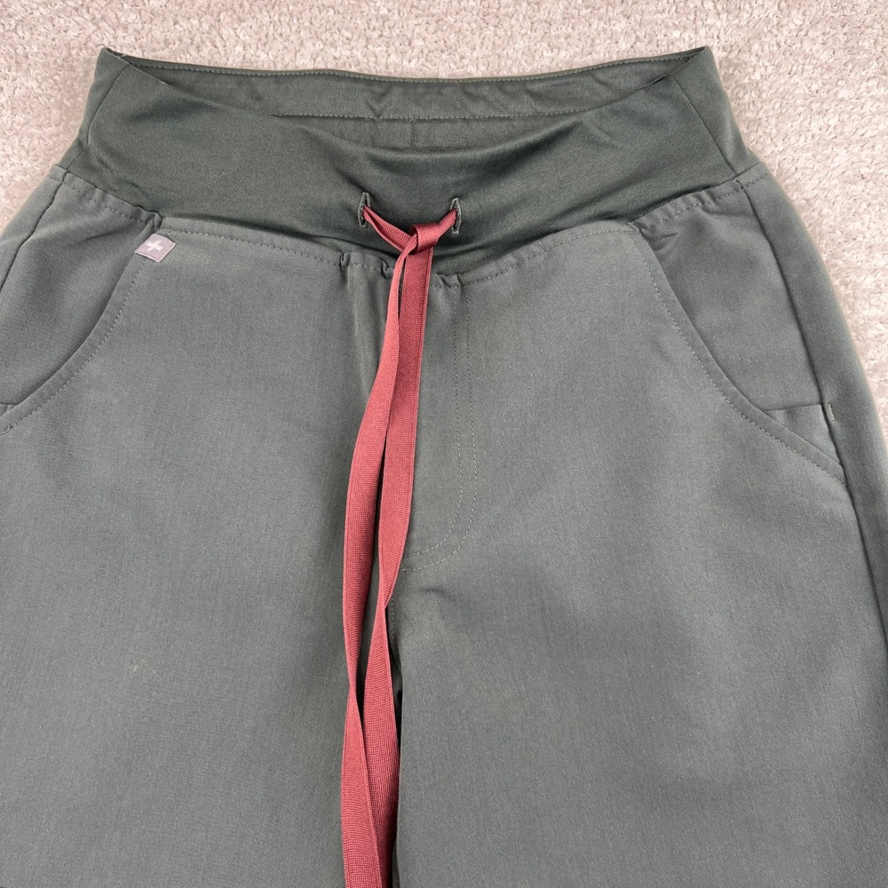 Figs Women's Scrub Set in Dark Green - Picture 10 of 16